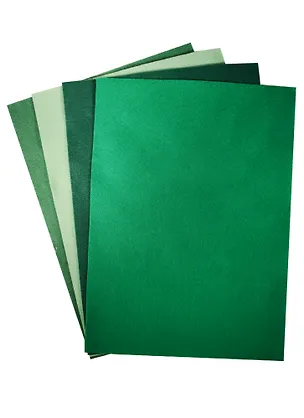Набор листов фетр (А4) (4 шт) оттенки зеленого) (11-ChnArts (Hunan)-J15) 2553092