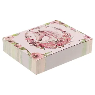 Блок для записей «Единорог с цветами» 2639745