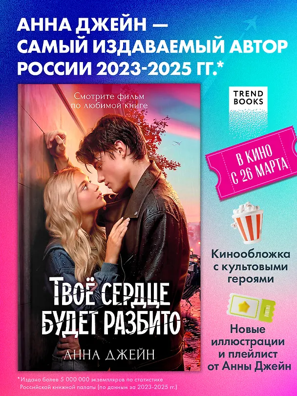 Книга Твое сердце будет разбито (Анна Джейн) — 7