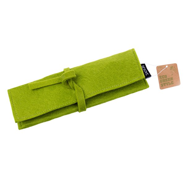 Пенал «Felt», 1 отделение, на завязке, искусственный войлок, 22х7 см, Lejoys 227964 — 1