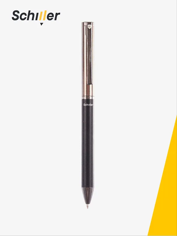 Ручка подарочная шариковая синяя, Prestige, Schiller 3117033 — 4