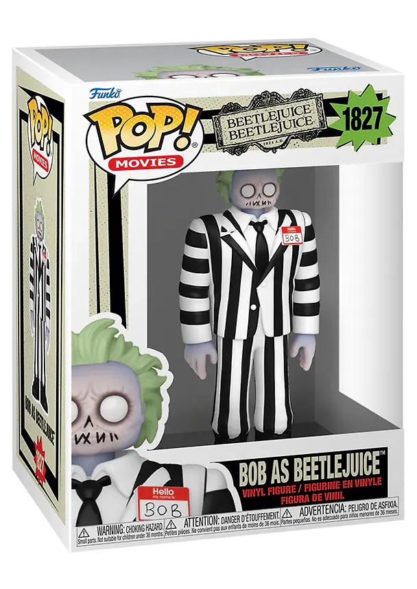 Фигурка Funko POP! Movies Beetlejuice 2 S2 Bob as Beetlejuice (1827) (Fun86685) 3120240 — 2