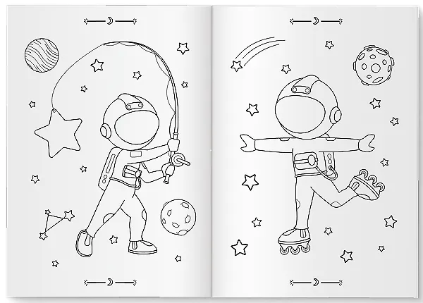 Книга Мир космоса. Моя любимая книга раскрасок () — 3