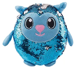 Игрушка мягкая «Кот в пайетках», 25 см