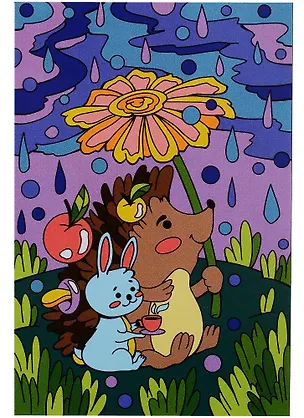 Набор для творчества LORI. Картина по номерам "Летний дождь" 2945122