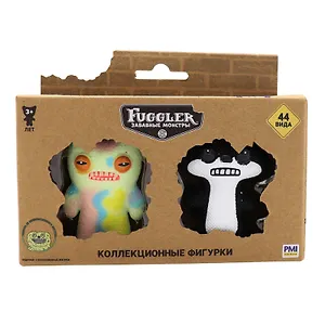 Коллекционные фигурки Fugglers Персиковый малыш, Загадочный барсук(2шт) (FG2015F)