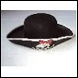 Карнавальная шляпа для детей "Маленькая пиратка" (22456) (Феникс-Презент)