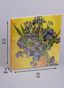 Альбом для раскрашивания Ван Гог (48л) (25х25)