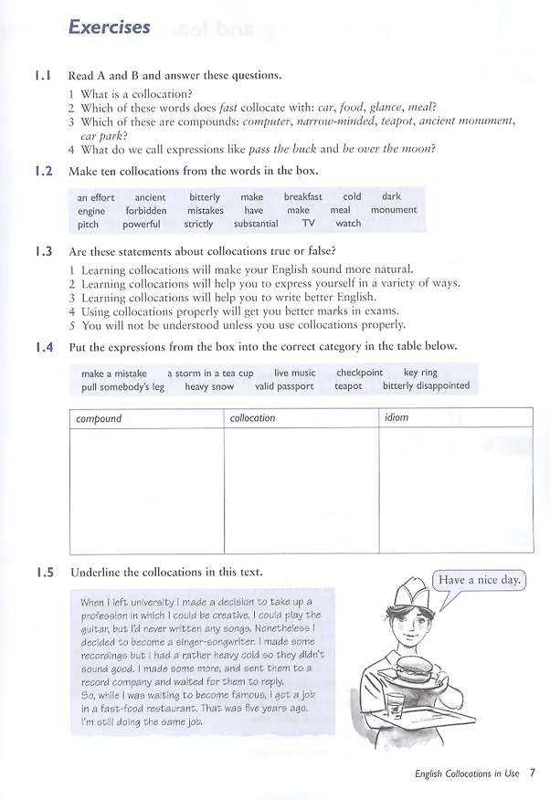 Книга Eng Collocations in Use Interm, Edition with answers (Michael McCarthy) — 5