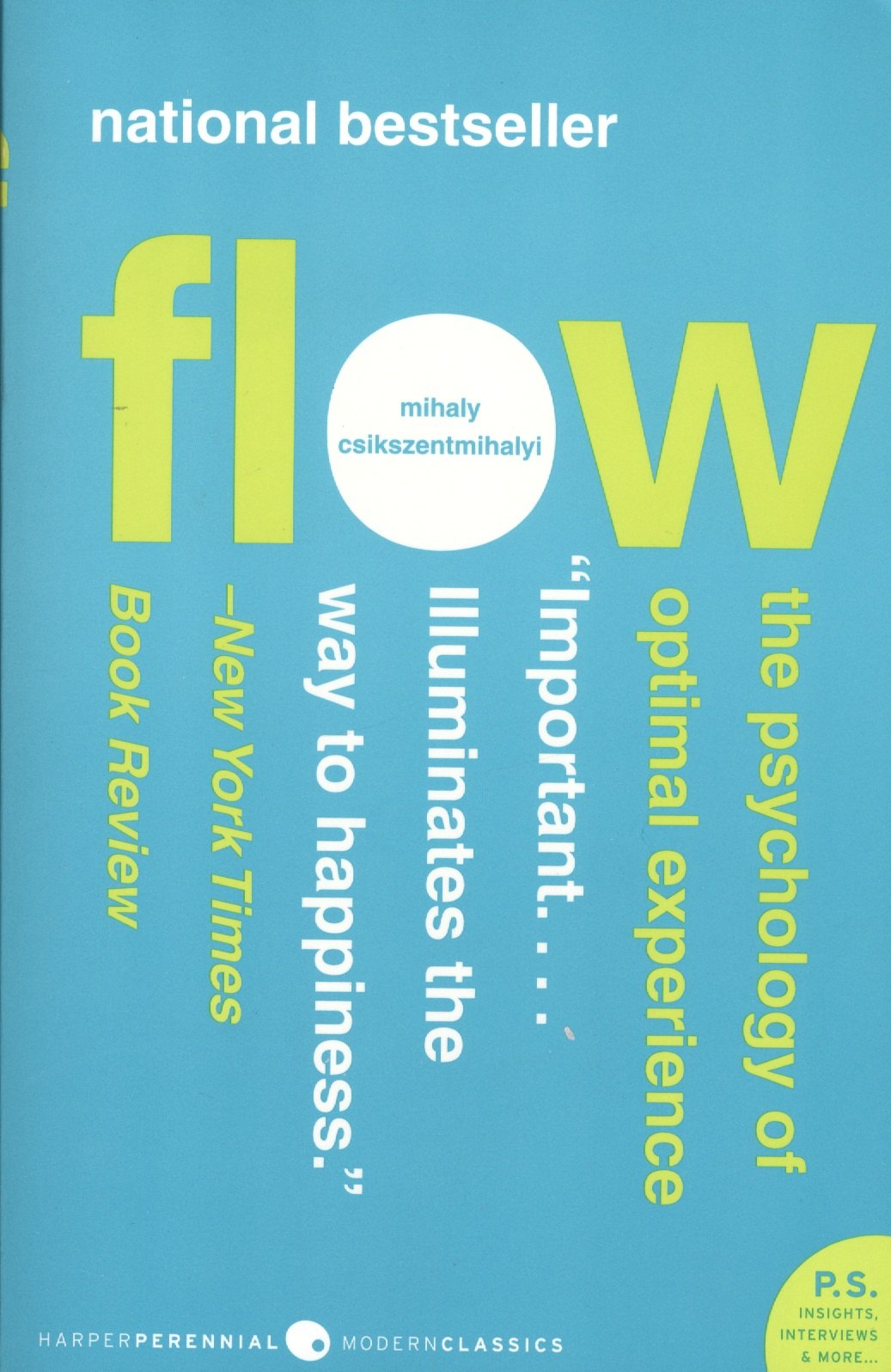 

Flow. The Psychology of Optimal Experience