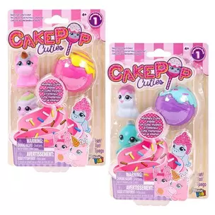 Набор игрушек, Cake Pop Cuties, 1 серия, 3 вида в ассортименте 27170 — 350607 — 1