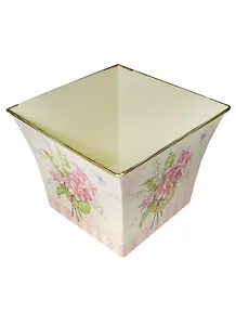 Кашпо Ландыши и фиалки металл (19х19х15) (730-072)