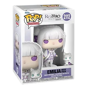 Фигурка FUNKO POP&Buddy: Re:ZERO- Emilia w/Puck (FNK86515)