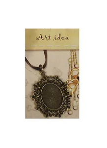 Кулон  Камея (QA-2294) (4*3,5см) (1шт) (упаковка)