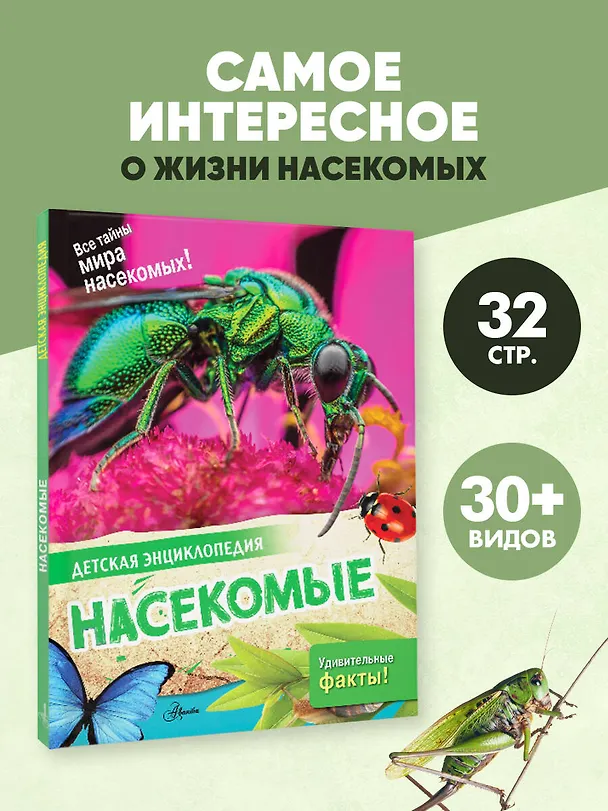 Книга Насекомые () — 5