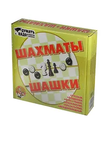 ИГР Игра настольная Шашки, шахматы