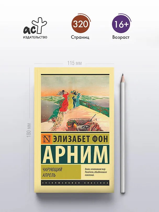 Книга Чарующий апрель (Элизабет фон Арним) — 5