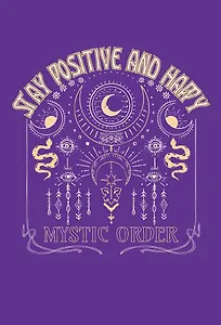 Блокнот эстетика Stay positive (96 стр)