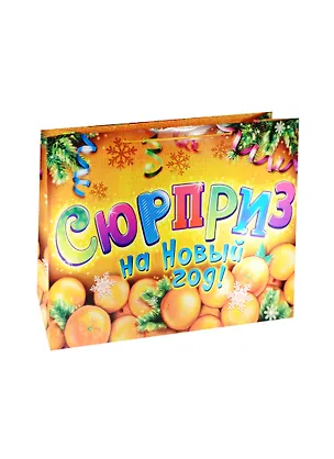 Пакет ламинат XL Сюрприз на Новый год (61х64) (1048098) 2481059