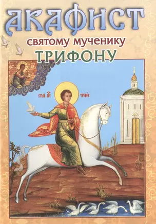 Акафист святому мученику Трифону (2 вида) (70х90/32 / 70х100/32) (м) — 2516218 — 1