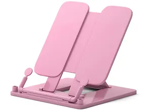 Подставка для книг "Pastel" пластик, розовая, ErichKrause
