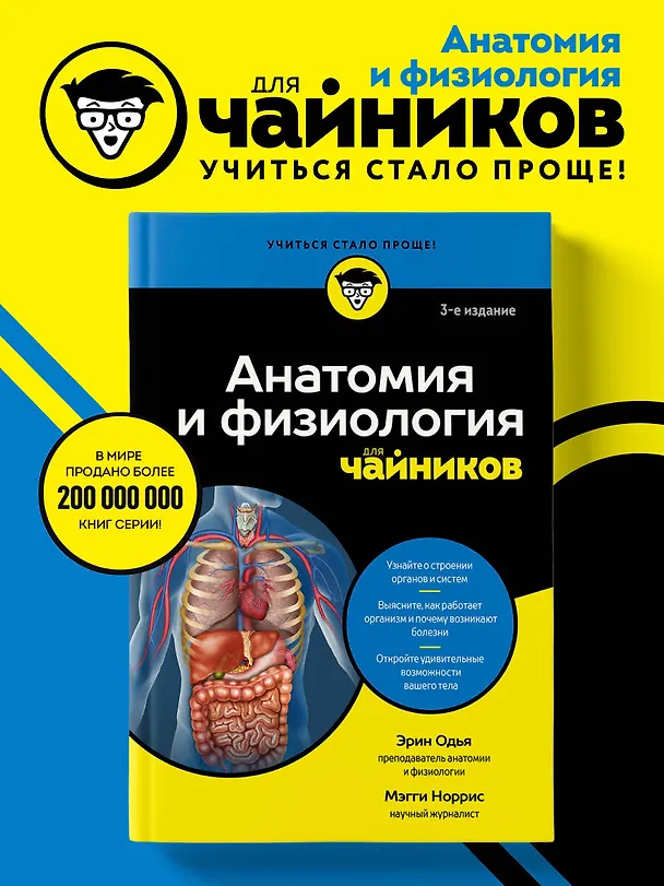 Книга Анатомия и физиология для чайников (Эрин Одья, Мэгги Норрис) — 6