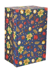 Коробка подарочная "ЗОЛОТАЯ МАГИЯ" 26*17*11см, Новый год, картон