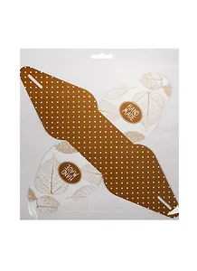 Подарочная коробочка Бонбоньерка Hand Made chocolate (HY00910) (2шт) (упаковка)