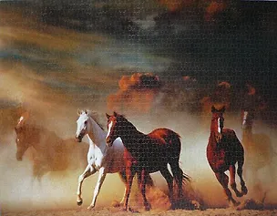 Пазл Step puzzle 3000 эл. 85*116см Серия Animal collection Лошади 2025660