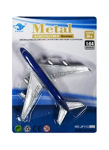 Самолет металл (JP113) (в ассорт.) (3+) (блистер)
