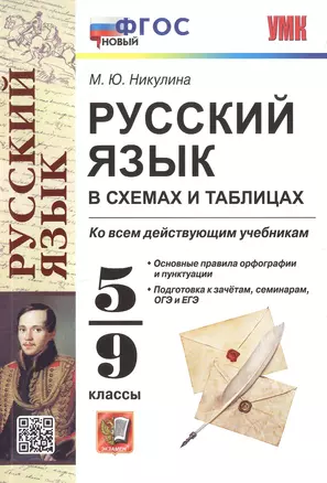 Русский язык в схемах и таблицах. 5-9 классы. Ко всем действующим учебникам — 3061407 — 1