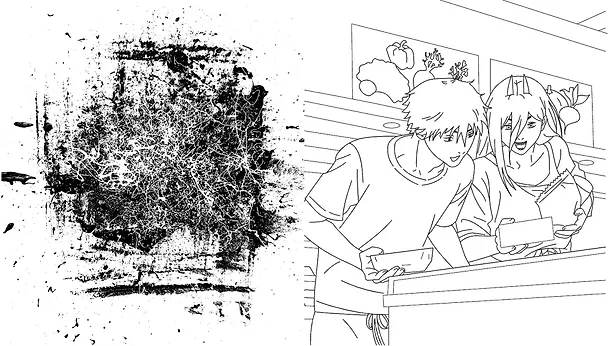Книга Человек-бензопила. Раскраска для настоящих фанатов (М. Дементьевская) — 8
