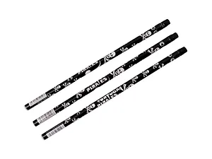 Карандаши Centrum, чернографитные HB с ластиком 3 штуки, в ассортименте