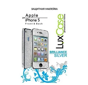 Защитная наклейка для Apple iPhone 4/4S (Front&Back), Brilliace (Silver), 111.5х55.5 мм (80243) 2372551