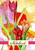 Записная книжка А6- 200л "NOTEBOOK" офсет, 7БЦ, поролон, глянц.лам., ляссе, вырубка, Феникс