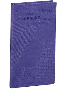 Алфавитная книга А6 80 листов "BAZAR" фиолетовая