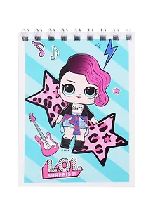 Блокнот А7 40л кл. "LOL" спираль, полн. УФ-лак