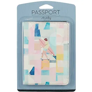 Обложка для паспорта "Skater" иск.кожа