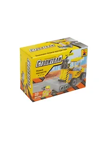 Конструктор пластмас. Строители Мини вилочный погрузчик (29101) (32дет.) (AUSINI) (6+) (коробка)