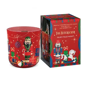 Ароматизированная свеча в стакане Щелкунчик (Nutcracker) (150г) (подарочная упаковка) 3131402