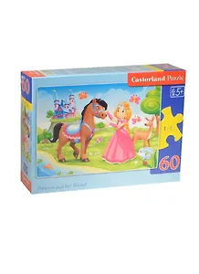 Пазл Castorland MIDI Принцесса 60эл, 32*23см В-06816