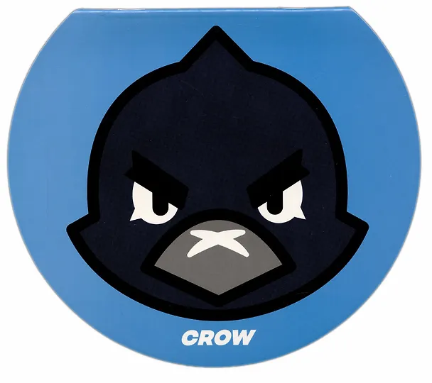 Блокнот 40 листов в клетку "Brawl Stars" фигурный, скрепка, в ассортименте 2905423 — 3