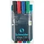 Маркеры перманентные Schneider, Maxx 130, 4 цвета 1 мм — 261458 — 1