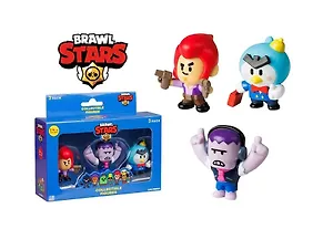 Коллекционная фигурка Brawl Stars, Кольт, Пайпер и Пэнни, (5см), (BRW2021C)