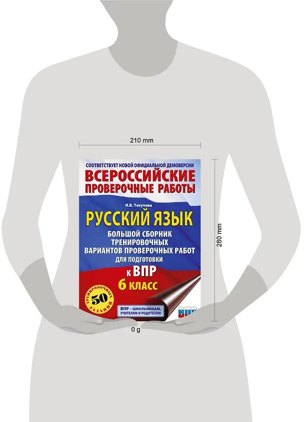 Книга Русский язык. Большой сборник тренировочных вариантов проверочных работ для подготовки к ВПР. 6 класс (Ирина Текучева) — 8