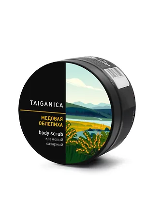 Скраб для тела сахарный Медовая облепиха (250мл) (Т81636) 3107762