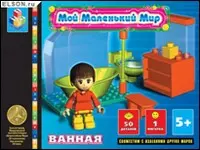 Конструктор Мой маленький мир Ванная (T50079) (50 дет.) (6+) (коробка) — 2305490 — 1