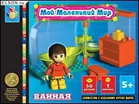 Конструктор Мой маленький мир Ванная (T50079) (50 дет.) (6+) (коробка) 2305490 — 1