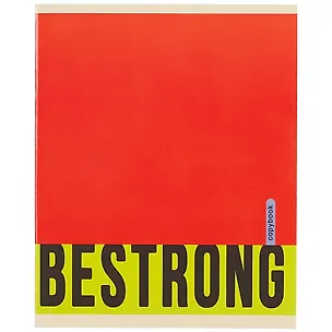 Тетрадь в клетку Listoff, Be positive, 48 листов, в ассортименте 259494