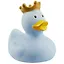 Игрушка для купания LiLaLu Уточка в короне голубая — 2530533 — 1